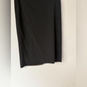 Theory Black Pencil Skirt - Sleek Straight Silhouette